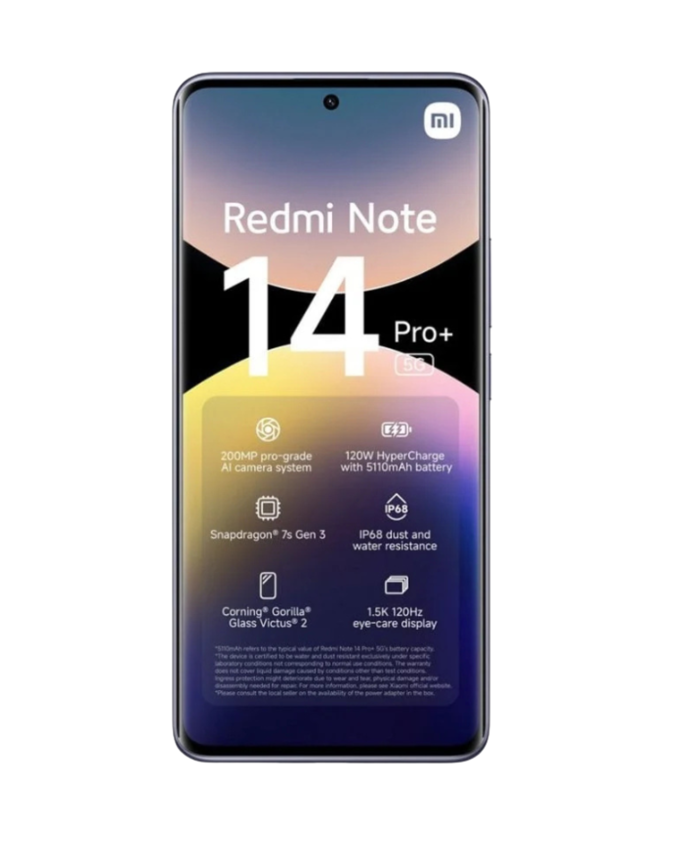 Xiaomi Redmi Note 14 Pro+ 5G Dual Sim 8GB RAM 256GB - Lavender Purple