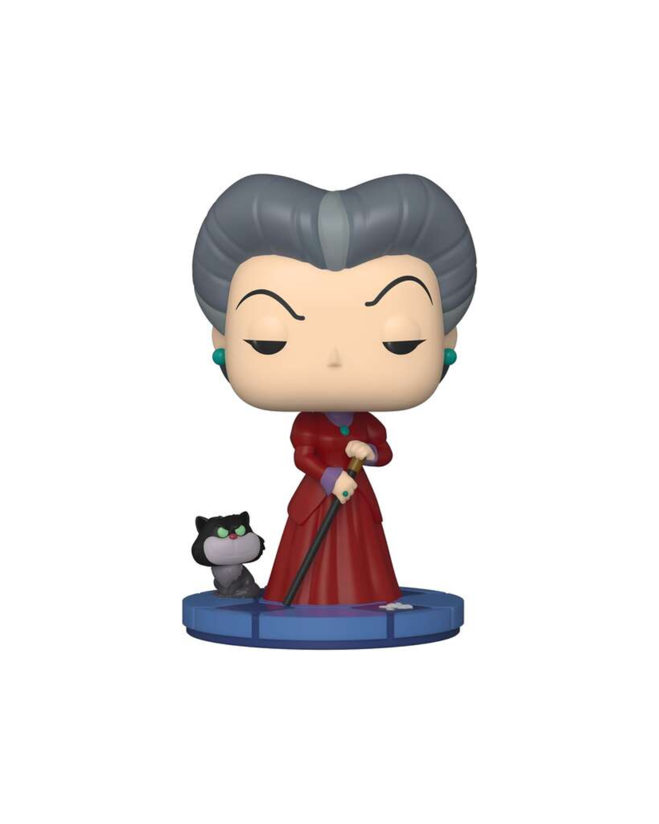 Funko Pop! Disney Villains – Lady Tremaine (Madrasta da Cinderela, 12 cm, Vinil)