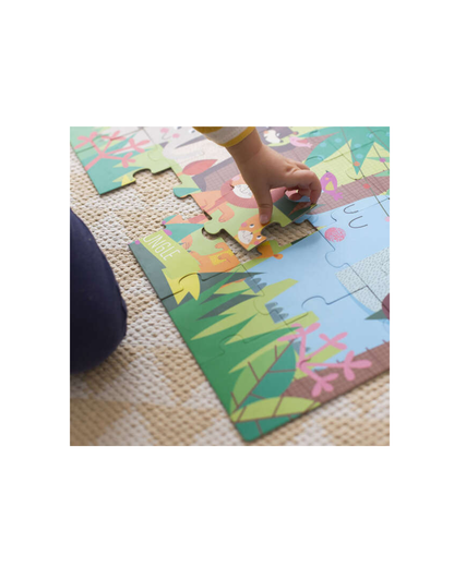 Apli Kids Puzzle Selva 24 Peças com Caixa Metálica