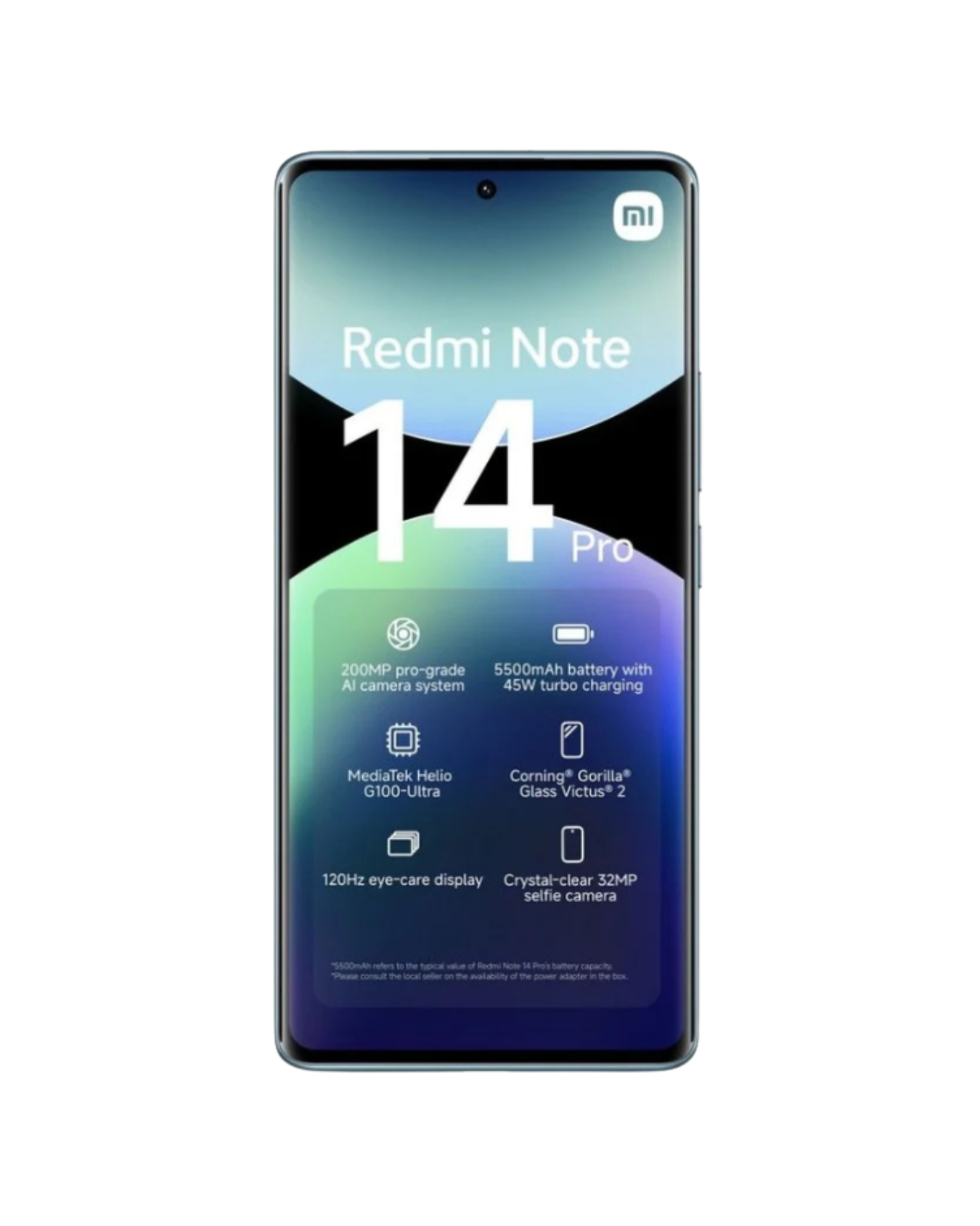Xiaomi Redmi Note 14 Pro 4G Dual Sim 8GB RAM 256GB - Ocean Blue