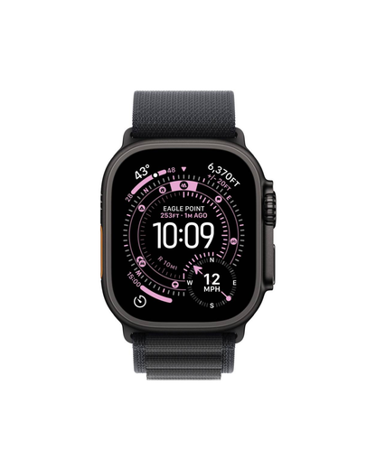 Apple Watch Ultra 3 (2025) 5G 49mm Black Titanium Case with Alpine Loop M - Black
