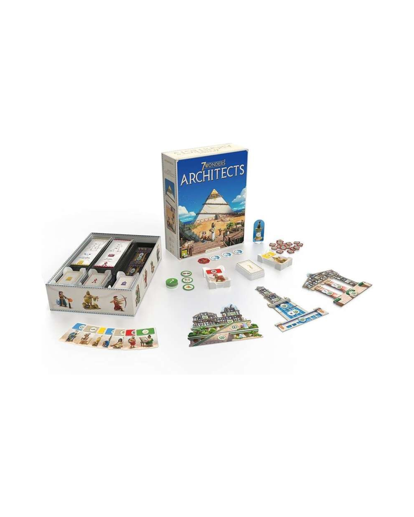 7 Wonders Architects – Jogo de Cartas (2–7 Jogadores, 25 min)