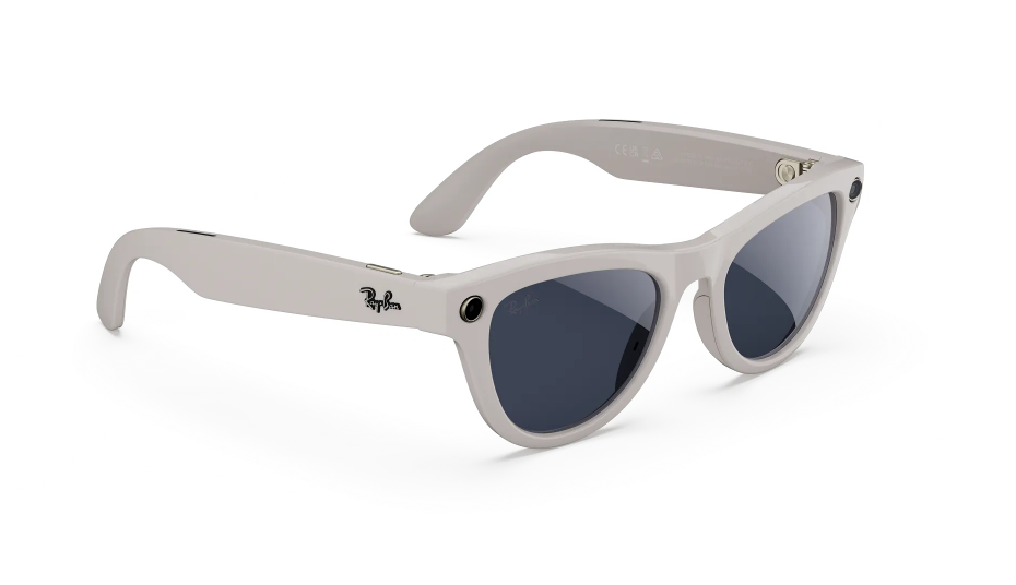 Ray-Ban Meta Skyler Gen1 - Shiny/Chalky Grey Transitions