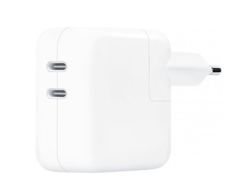 Apple 35W Dual USB-C Port Power Adapter - Branco
