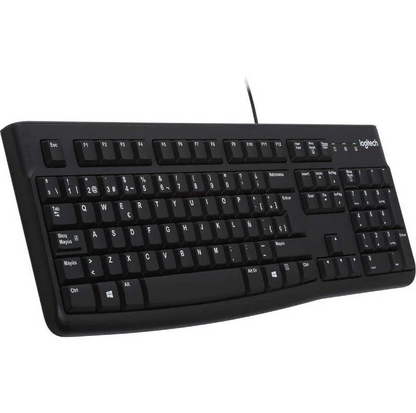 Teclado Logitech K120 OEM - Preto