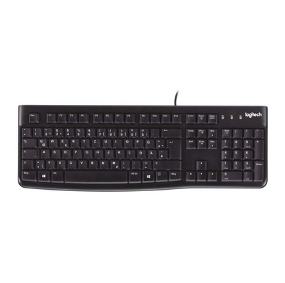 Teclado Logitech K120 OEM - Preto