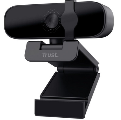 Webcam Trust Tanor/ Foco Automático/ 1920 x 1080 Full HD