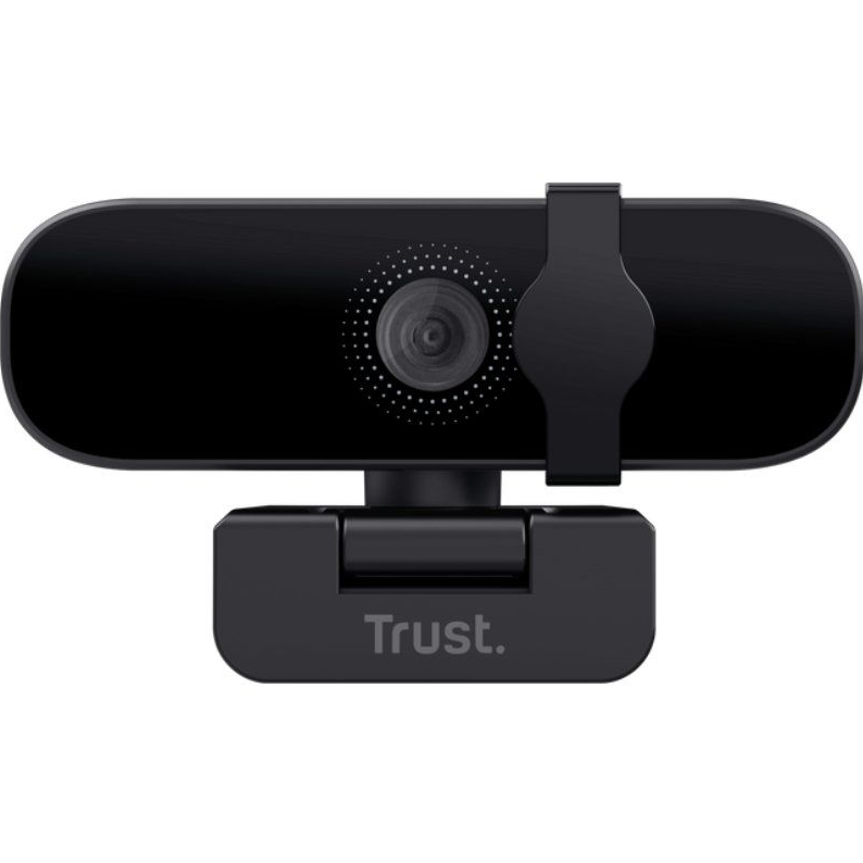 Webcam Trust Tanor/ Foco Automático/ 1920 x 1080 Full HD