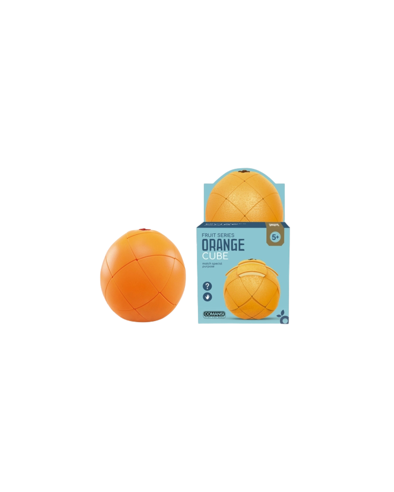 Comansi Fruitcube Laranja - Puzzle de Lógica 3D