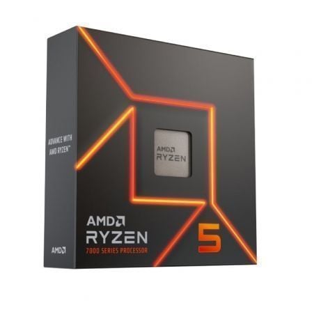 AMD Ryzen 5 7600X 4.7GHz Boost 5.3GHz 6 Núcleos 12 Threads AM5 Zen 4 - Bee Store