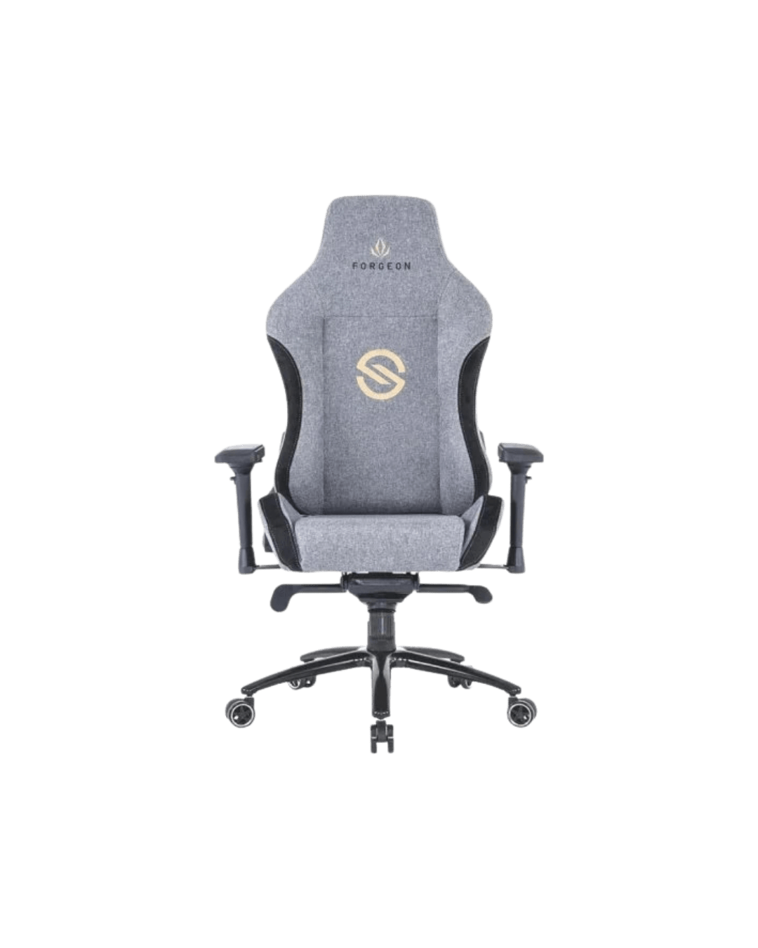 Cadeira Gaming Forgeon Spica: Tecido Respirável e Ergonómica em Cinzento - Bee Store