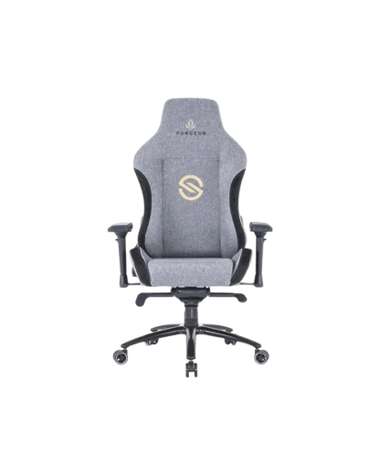 Cadeira Gaming Forgeon Spica: Tecido Respirável e Ergonómica em Cinzento - Bee Store