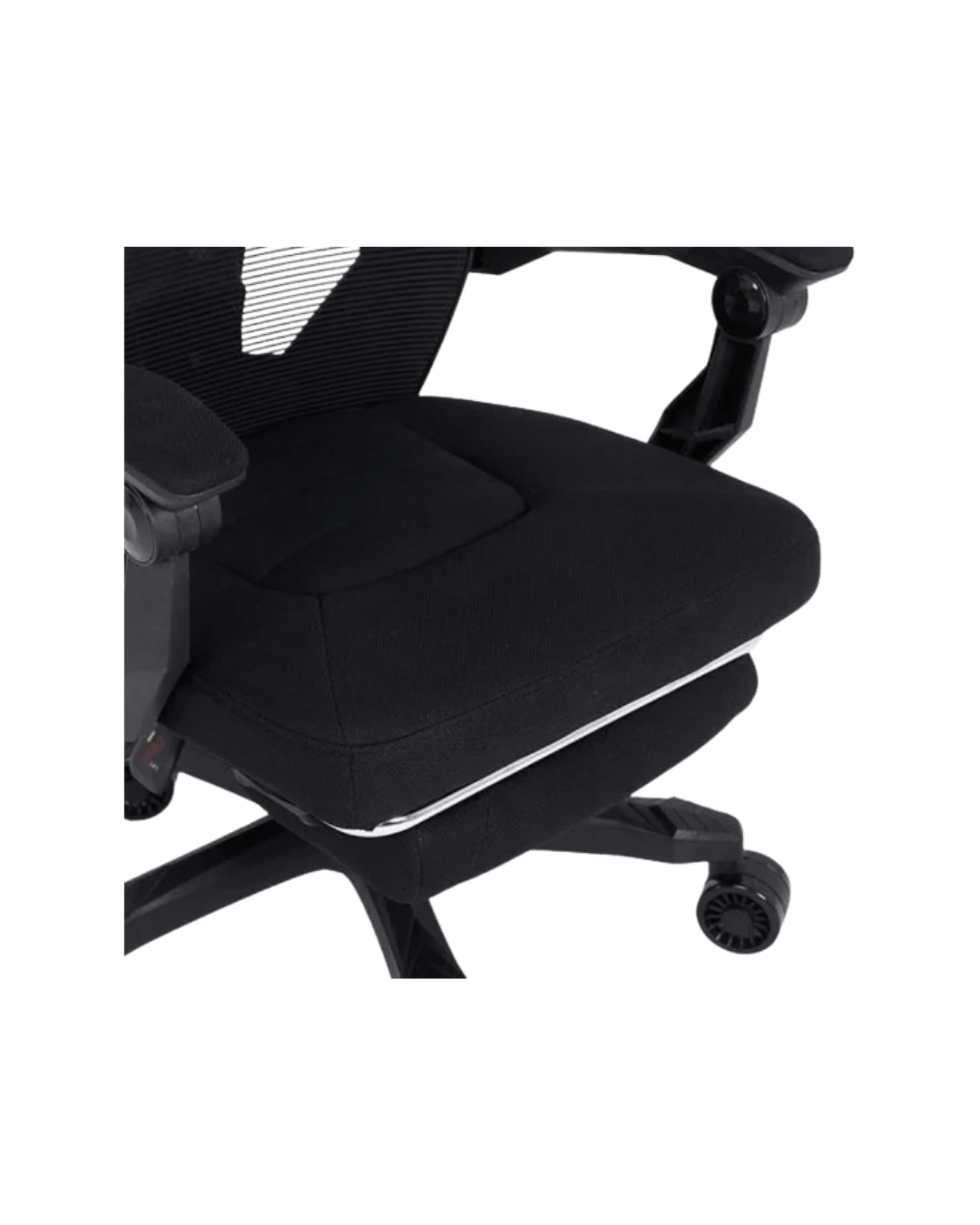 Cadeira Gaming Tempest AeroGamer Tecido Respirável Preta - Bee Store