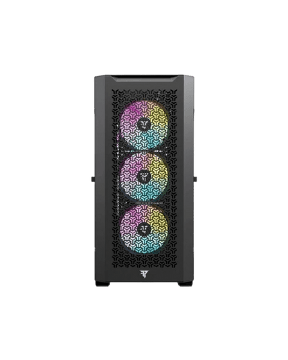 Caixa PC Tempest Bastion ARGB ATX | Painel Mesh | Vidro Temperado | Preta - Bee Store
