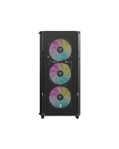 Caixa PC Tempest Garrison ARGB ATX | Vidro Temperado | USB 3.0 | Preta - Bee Store