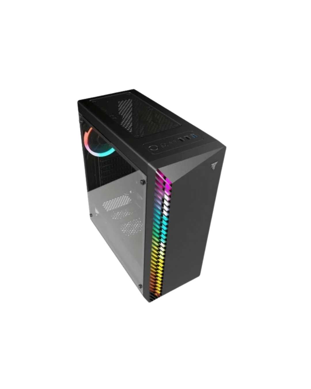 Caixa PC Tempest Shade RGB Torre ATX | Preta - Bee Store