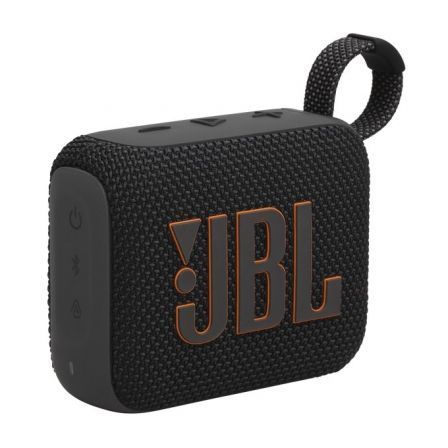 JBL GO 4 Coluna Bluetooth 4.2W IP67 Preto — Ultraportátil com Auracast e 7h Autonomia - Bee Store