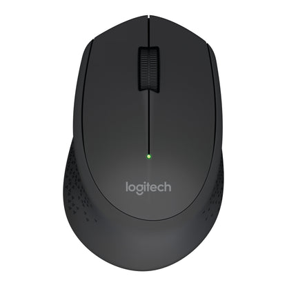 Rato Ergonómico Wireless Logitech M280/ 1000 DPI - Preto
