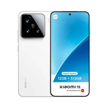 Xiaomi 15 5G Dual Sim 12GB RAM 512GB - White - Bee Store