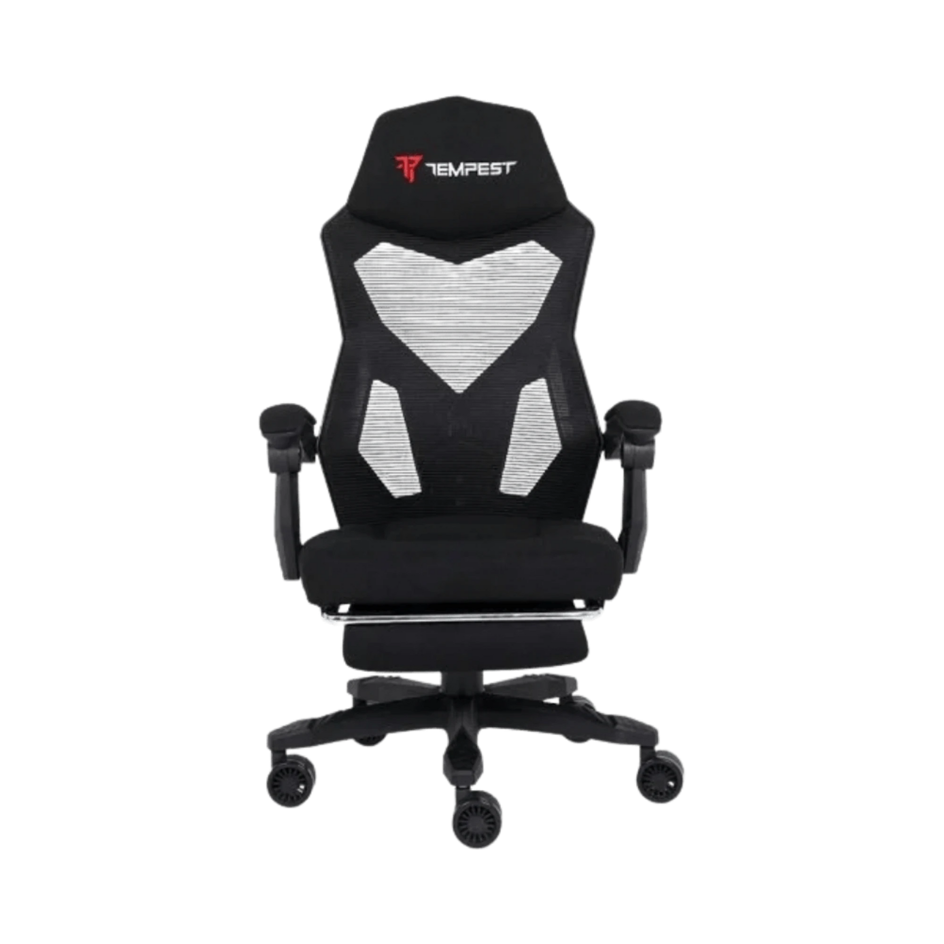 Cadeira Gaming Tempest AeroGamer Tecido Respirável Preta - Bee Store