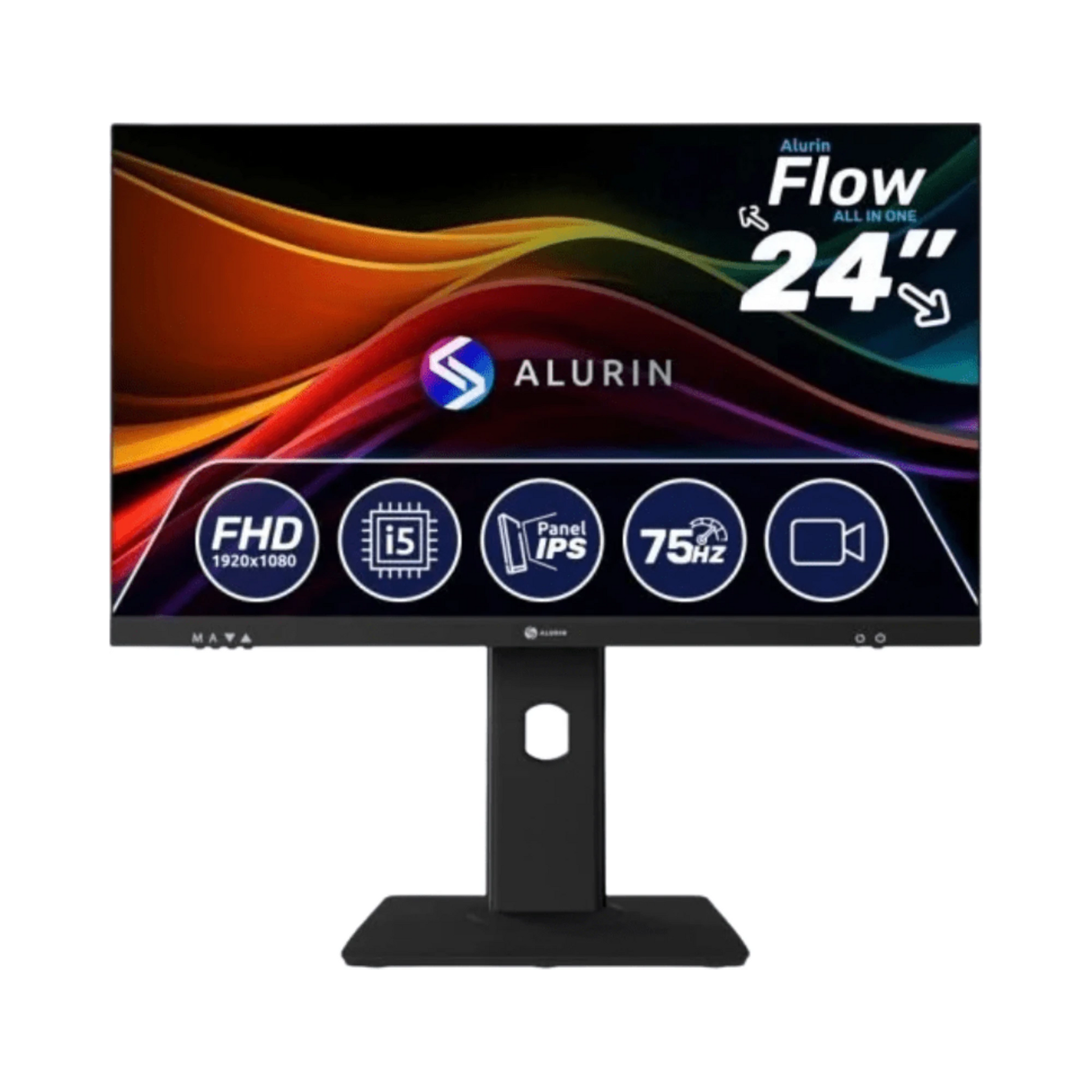 All - in - One Alurin Flow 24" | Intel Core i5 - 12400 | 32GB RAM | 1TB SSD - Bee Store
