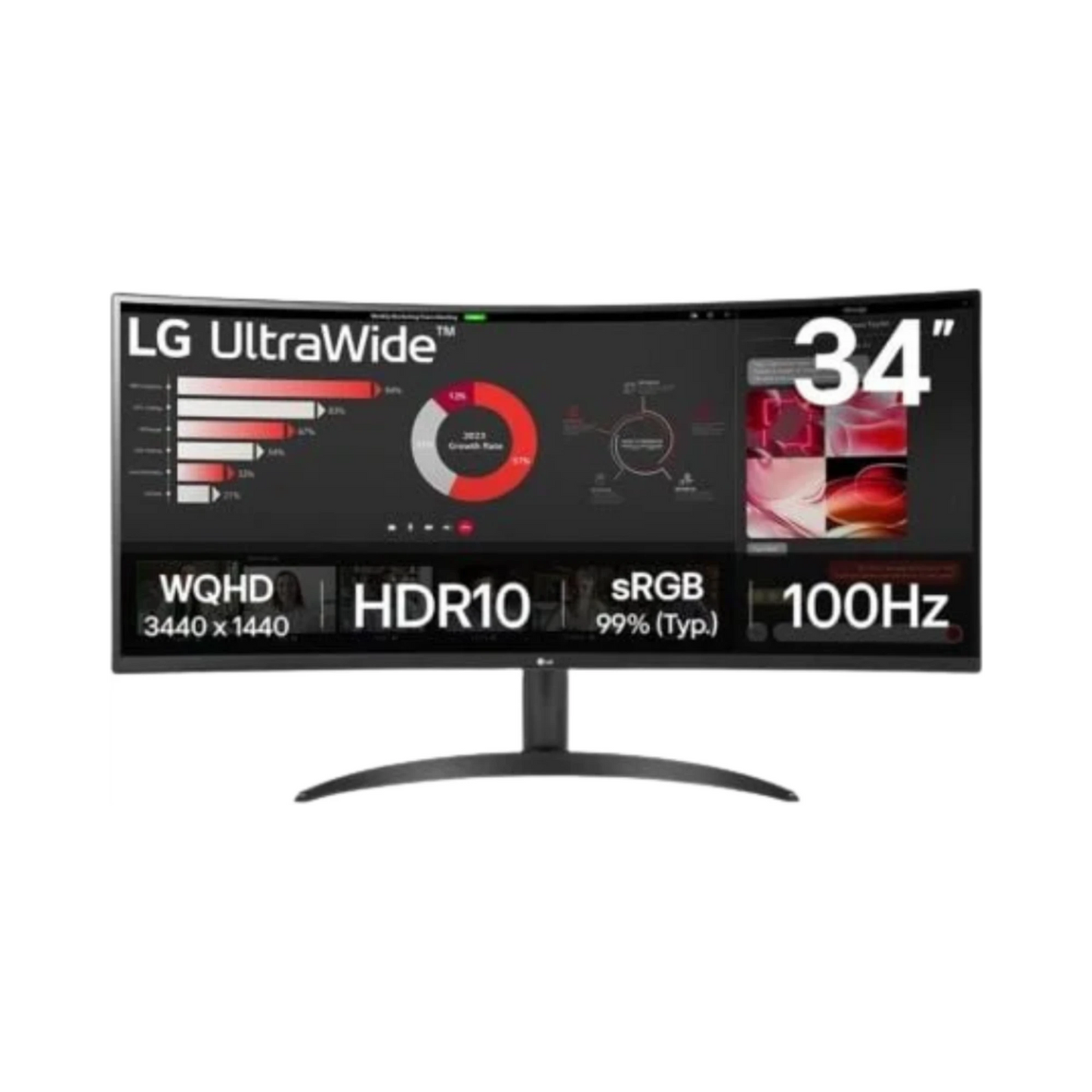 LG UltraWide 34WR50QK-B 34 inch