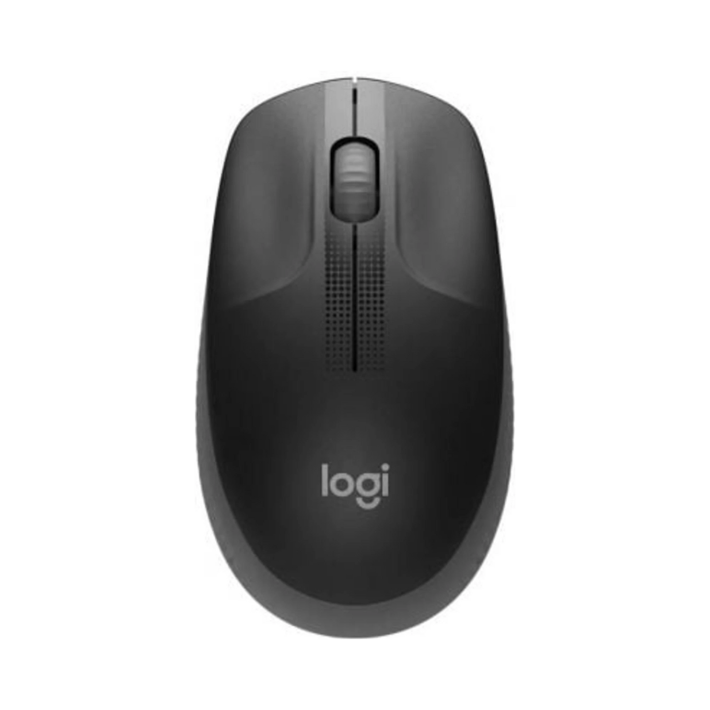 Logitech M190 Cinzento — Rato Sem Fios Ambidestro Full - Size com Receptor Nano USB - Bee Store