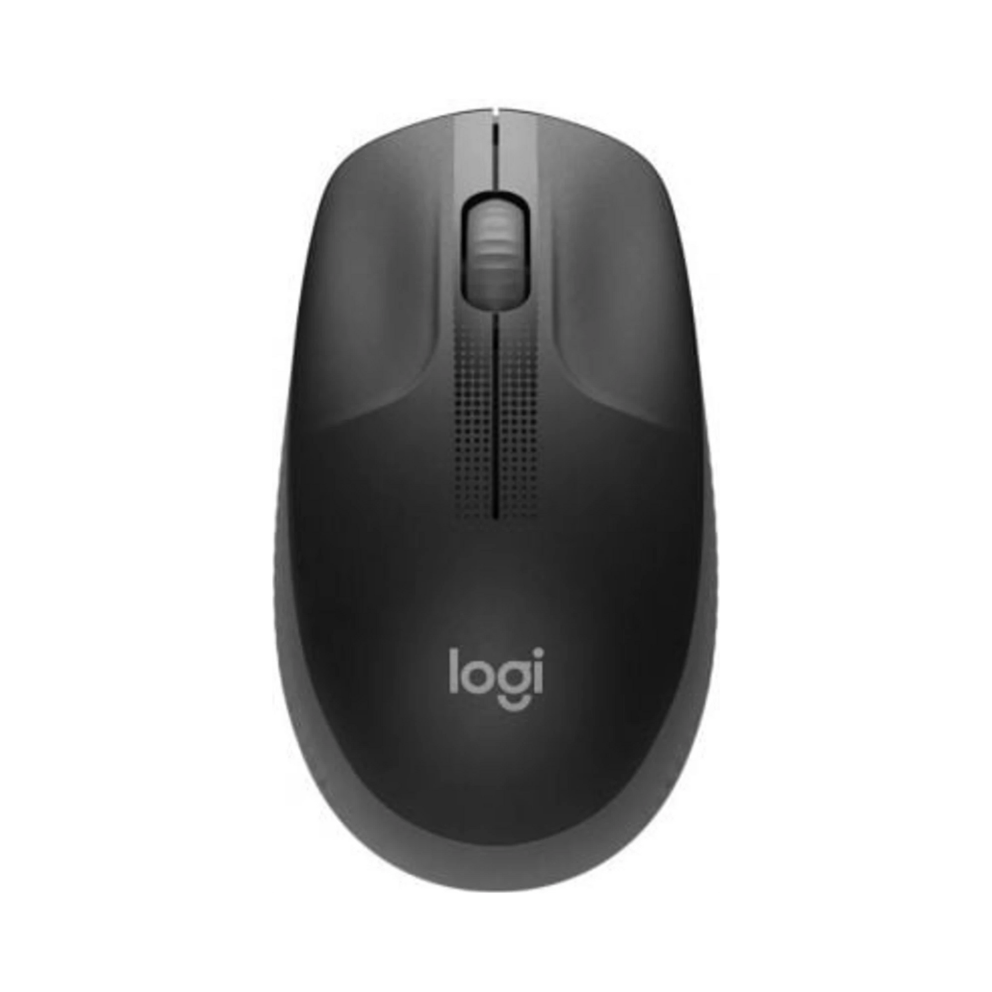 Logitech M190 Cinzento — Rato Sem Fios Ambidestro Full - Size com Receptor Nano USB - Bee Store