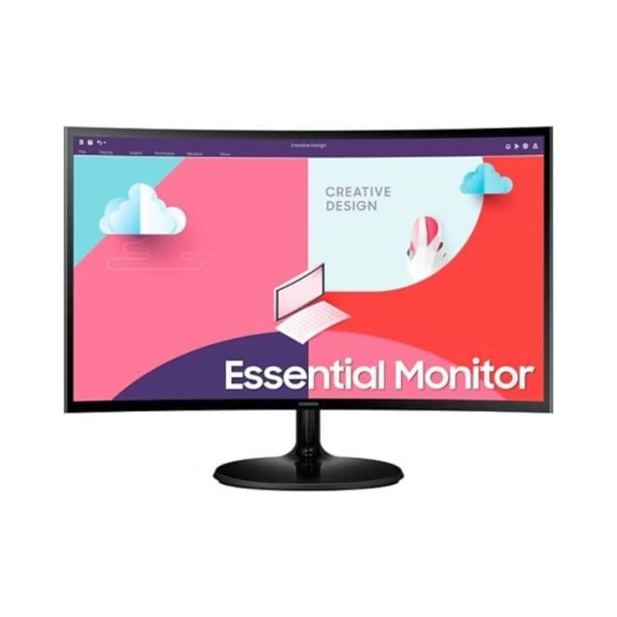 Samsung Essential S36C 27" Full HD Curvo 75Hz — O Monitor Curvo Samsung ao Melhor Preço - Bee Store