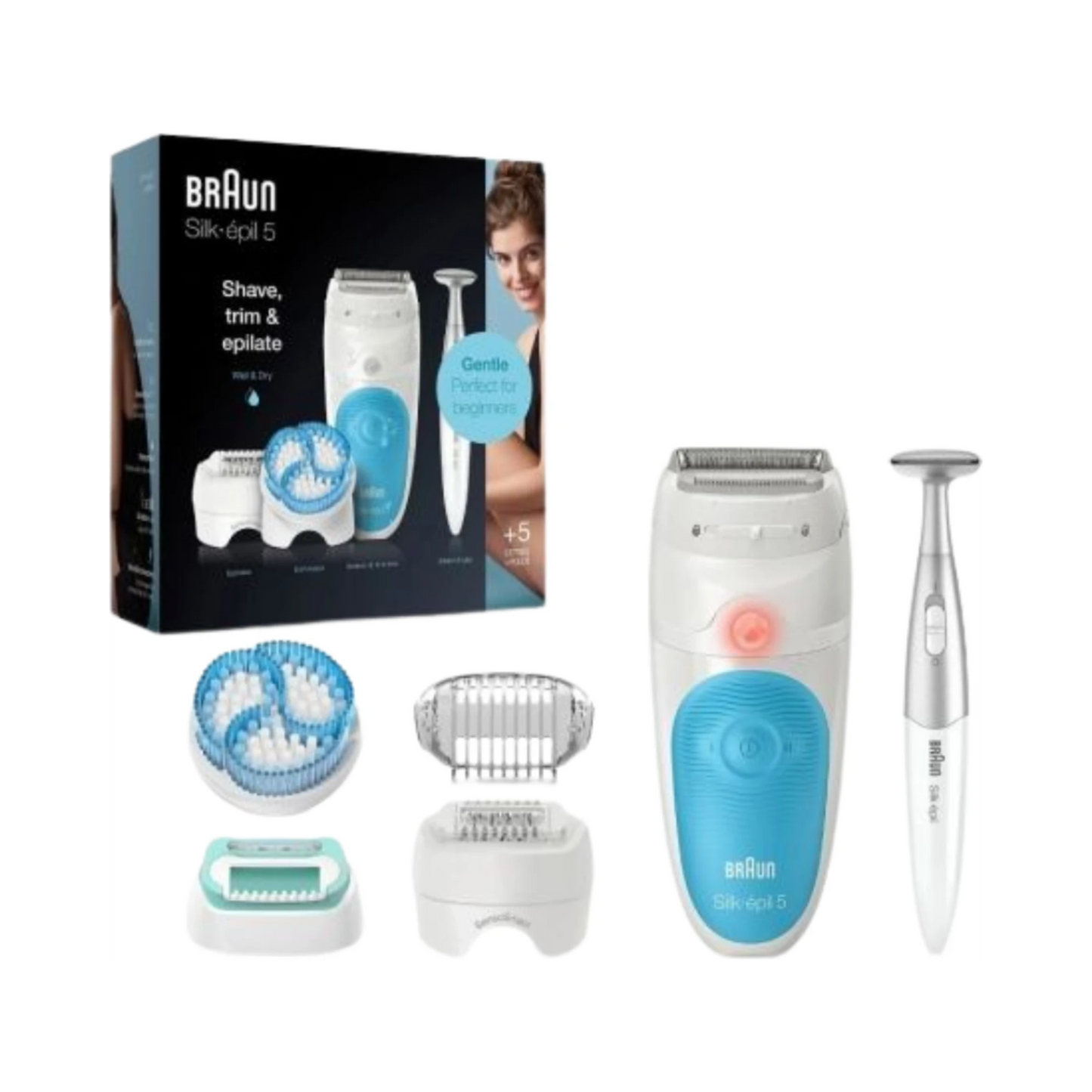 Braun Silk-épil 5 5-815 28 Pinças Wet & Dry