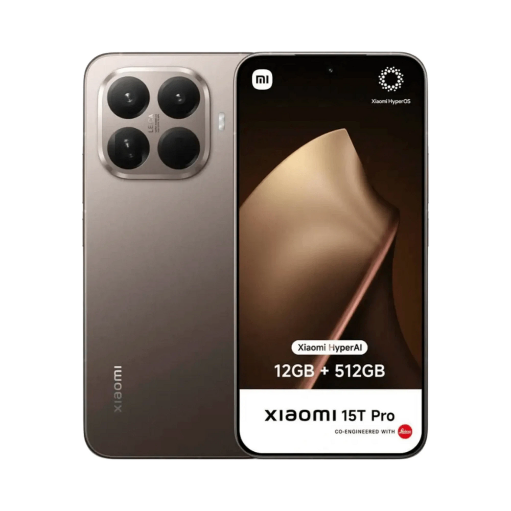 Xiaomi 15T Pro 5G Dual Sim 12GB RAM 512GB - Gold - Bee Store