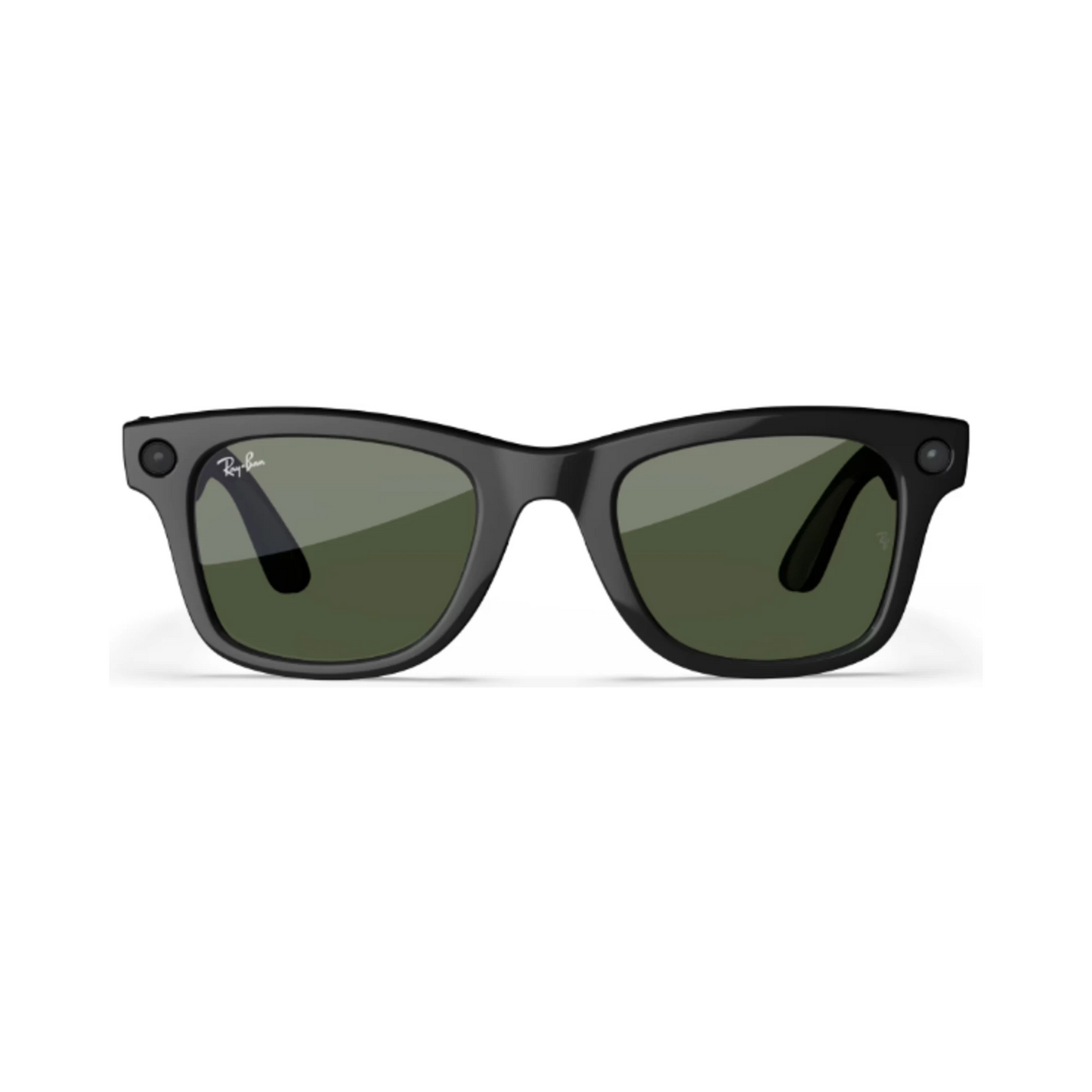 Ray-Ban Meta Wayfarer Gen1 AI Glasses - Shiny Black/ Green
