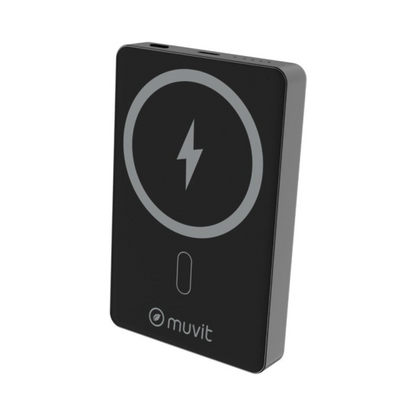Powerbank 10000mAh / 20W/ Wireless/ Inclui Cabo USB Tipo-C - Preto