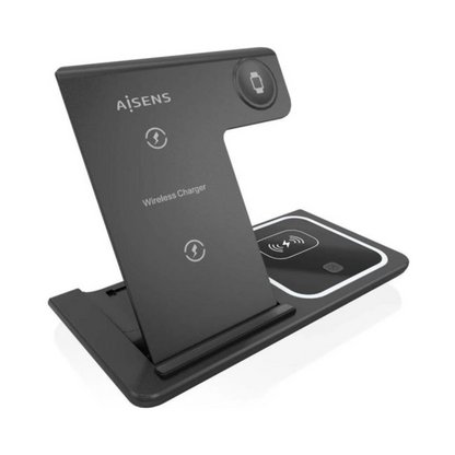 Base de carga Wireless Aisens 15W - Preto