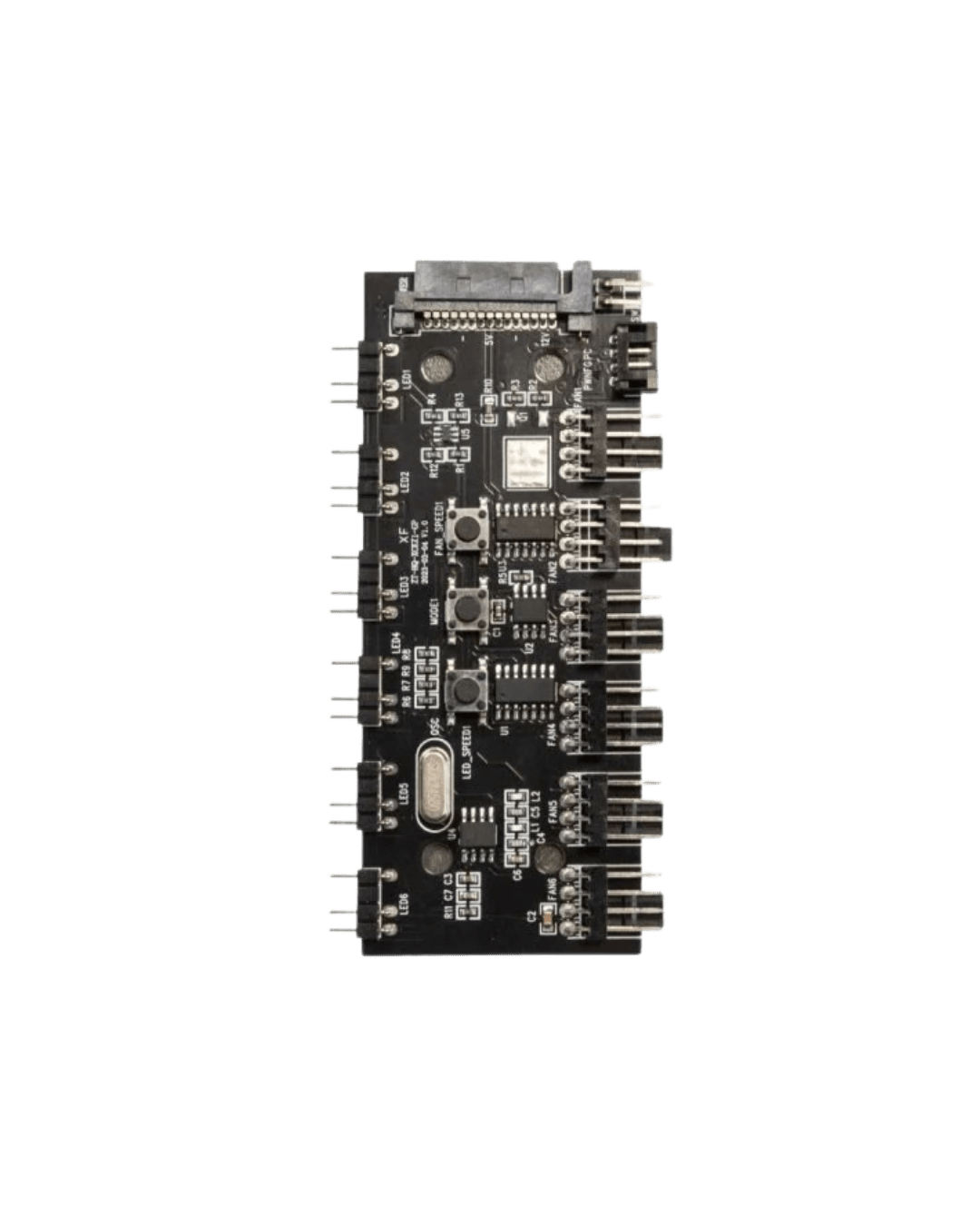 Pack 3 Ventoinhas Tempest 120mm | Controladora ARGB | PWM | Preto - Bee Store
