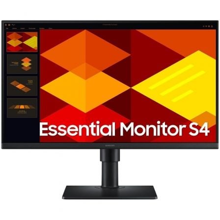 Samsung Essential S4 S24D402GAU 24" Full HD IPS 100Hz — Monitor Business com Base Ergonómica Completa - Bee Store