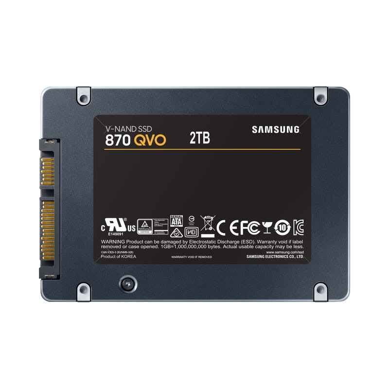 Disco SSD Samsung 870 QVO - 2TB 2.5" SATA3