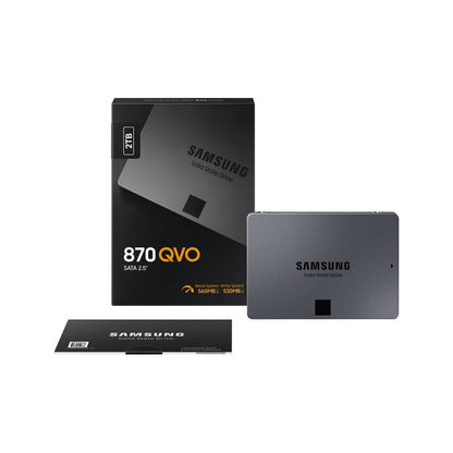 Disco SSD Samsung 870 QVO - 2TB 2.5" SATA3
