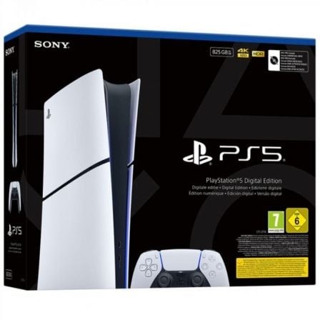 Sony PlayStation 5 Slim Digital 825GB Chassis E — A PS5 Mais Compacta em Versão Todo - Digital - Bee Store