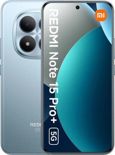 Xiaomi Redmi Note 15 Pro+ 5G Dual Sim 12GB RAM 512GB - Glacier Blue - Bee Store